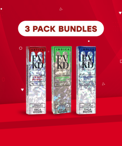 3 PACK FVKD EXOTICS THCA ROSIN DISPOSABLE | 3.5G