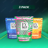 3-Pack FVKD HIGH POTENCY THC-P+D8+D9 GUMMIES 6000MG