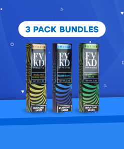 3 PACK FVKD HYPNOTIQ DIAMOND SAUCE DISPOSABLE | 3.5g