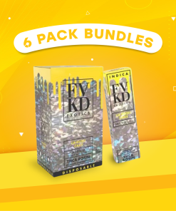 6 PACK FVKD EXOTICS THCA ROSIN DISPOSABLE | 3.5G