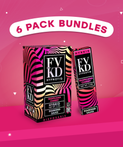 6 PACK FVKD HYPNOTIQ DIAMOND SAUCE DISPOSABLE | 3.5g