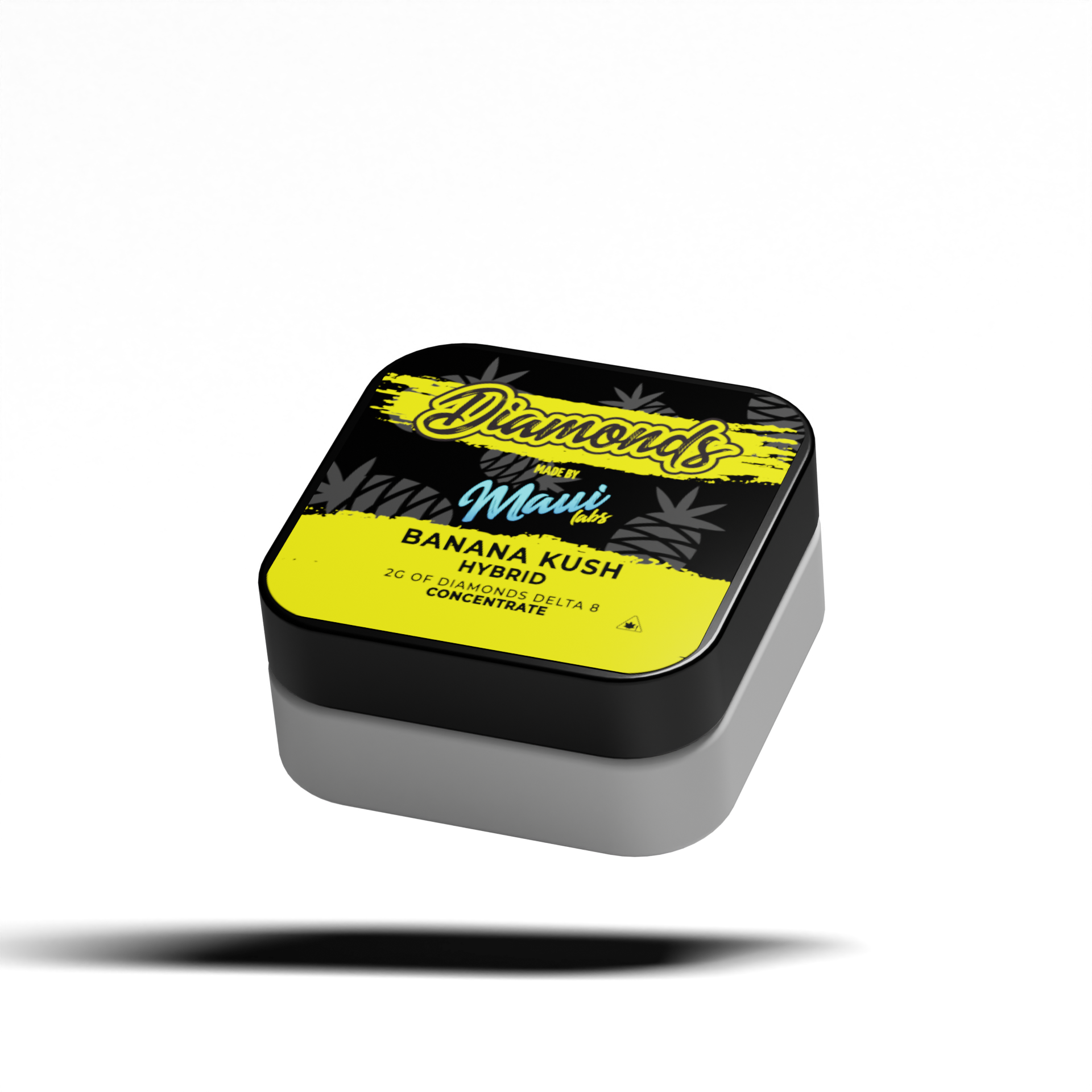 Banana Kush Delta-8 Diamonds Concentrate - Maui Labs Banana Kush Delta-8 Diamonds Concentrate - Maui Labs