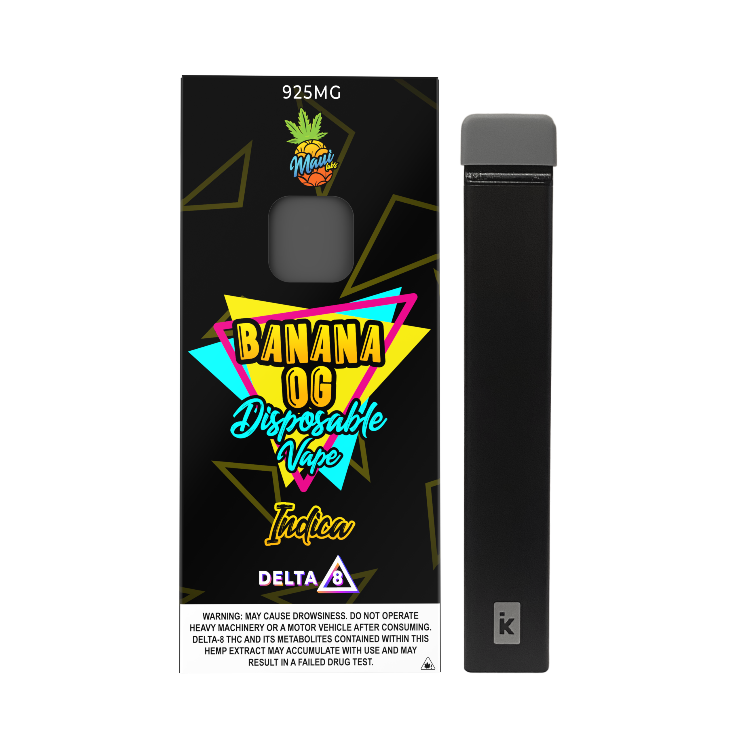 Banana OG Delta-8 Disposable Vape - Maui Labs Banana OG Delta-8 Disposable Vape - Maui Labs