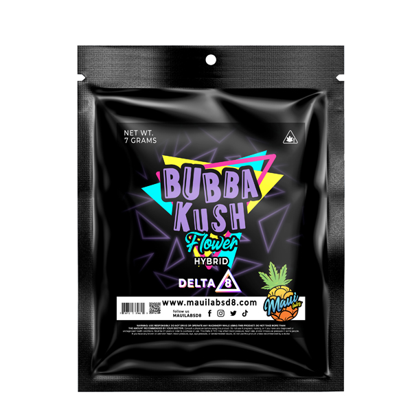 Bubba Kush Delta-8 Flower - Maui Labs Bubba Kush Delta-8 Flower - Maui Labs