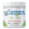 Cannabis Pharmacy 1:1 Delta-9 THC Gummies | 25mg THC & 25mg CBD - Fruit Punch Kush - 20ct
