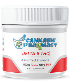 Cannabis Pharmacy Delta-8 THC Gummies | 100mg - Assorted Flavor - 60ct