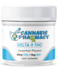 Cannabis Pharmacy | Delta 9 THC Gummies | 10mg - Assorted Flavor - 60ct