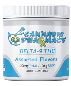 Cannabis Pharmacy Delta-9 THC Gummies | 10mg - Assorted Flavors - 30ct