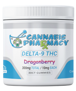 Cannabis Pharmacy Delta-9 THC Gummies | 10mg - Dragonberry - 30ct
