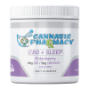 Cannabis Pharmacy | Sleep Light Gummies | 5mg CBN + 5mg CBD + 2.5mg Melatonin - Elderberry - 30ct