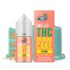 CBD + Delta-9 THC Vape Juice: Wedding Cake - Hybrid