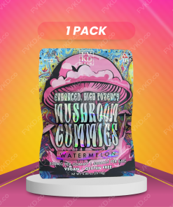 FVKD SHRM ENHANCED HIGH POTENCY MUSHROOM GUMMIES 5000MG