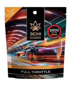 True Strains Gummies - Full Throttle