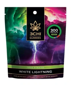 True Strains Gummies - White Lightning