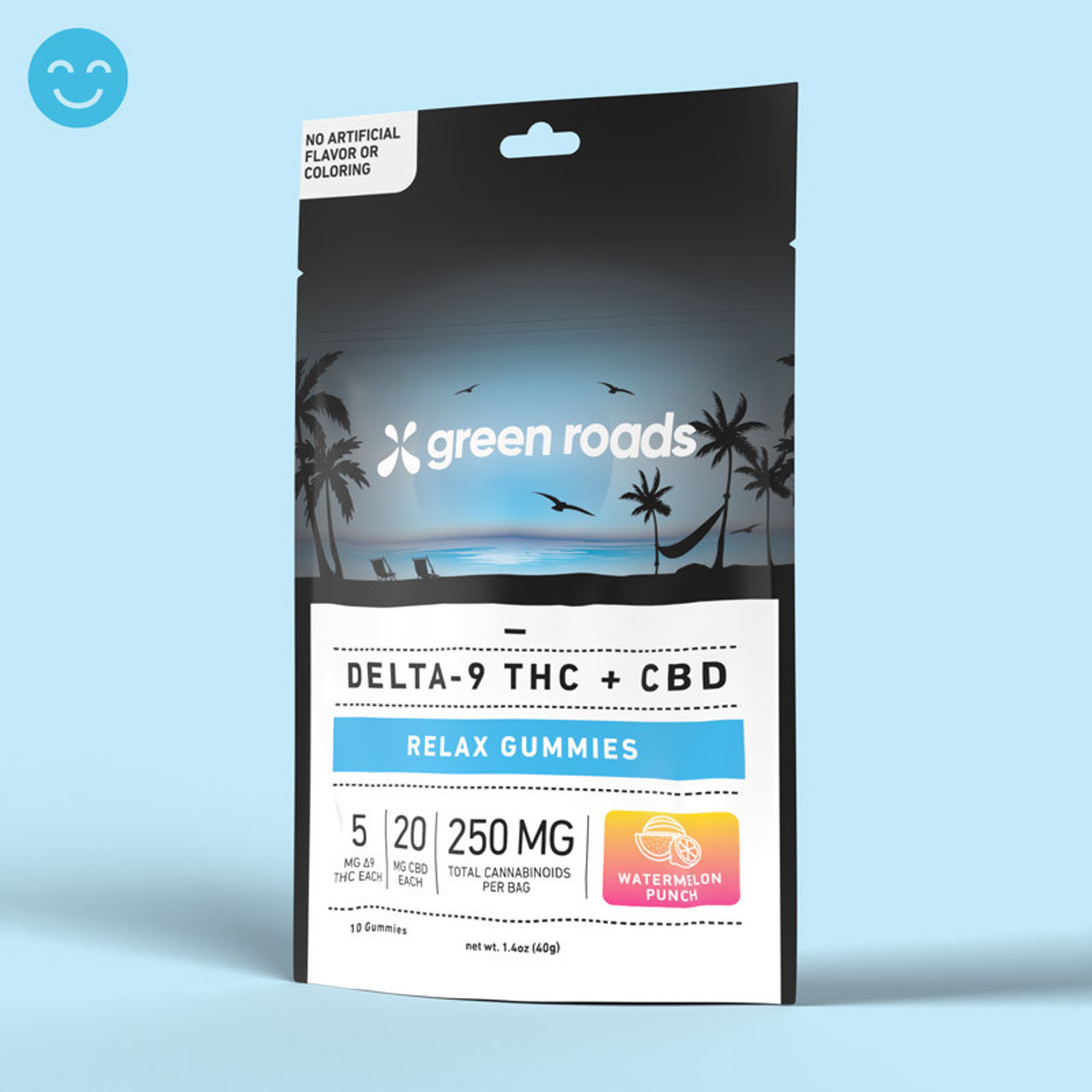Watermelon Punch THC Relax Gummies - (10ct) 250mg Watermelon Punch THC Relax Gummies - (10ct) 250mg