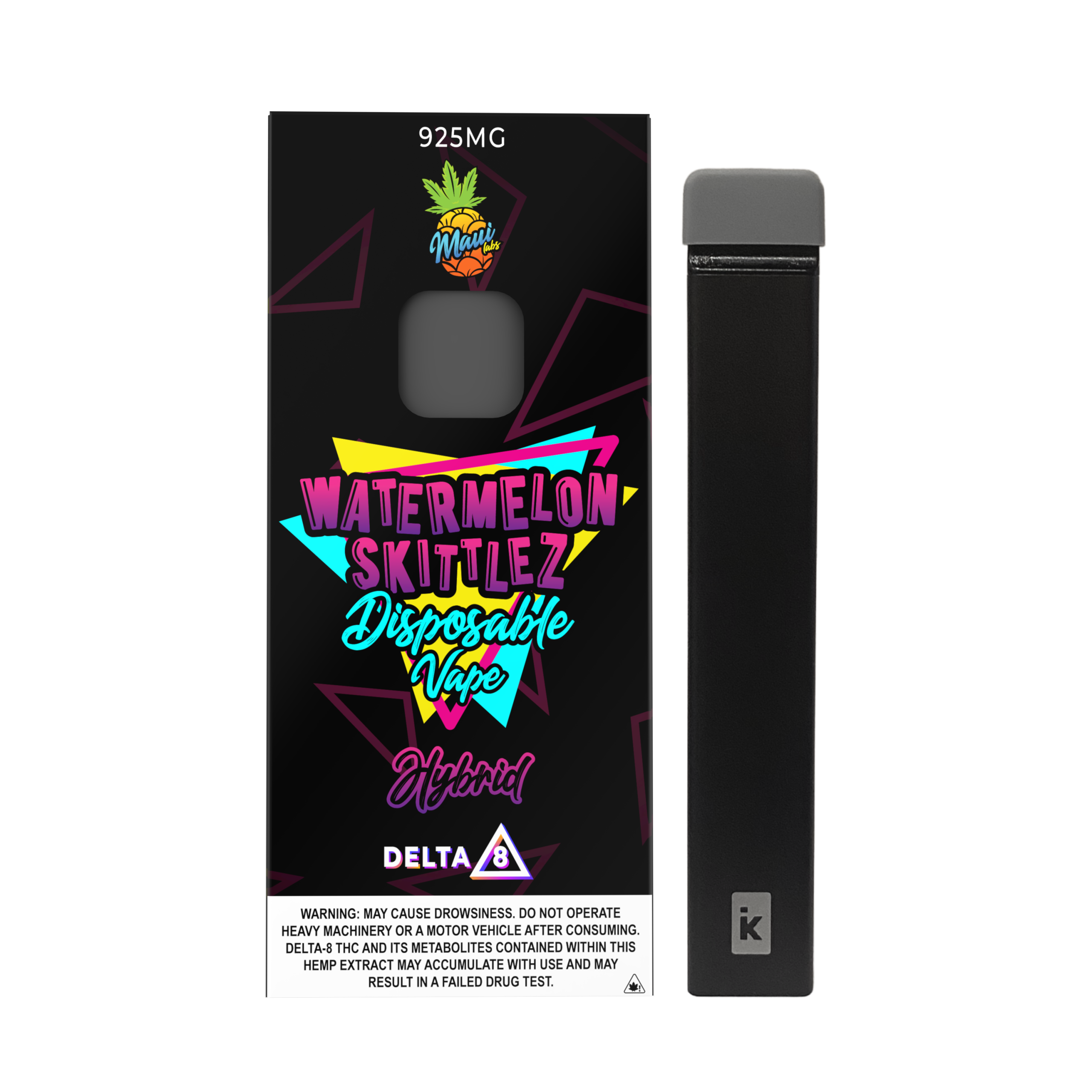 Watermelon Skittlez Delta-8 Disposable Vape - Maui Labs Watermelon Skittlez Delta-8 Disposable Vape - Maui Labs